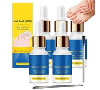 Olio di trattamento per unghie danneggiate, tonico per unghie deboli, favorisce la riparazione di una sana crescita delle unghie, tratta le unghie screpolate e ruvide, per unghie dei piedi e unghie (5