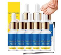 Olio di trattamento per unghie danneggiate, tonico per unghie deboli, favorisce la riparazione di una sana crescita delle unghie, tratta le unghie screpolate e ruvide, per unghie dei piedi e unghie (8