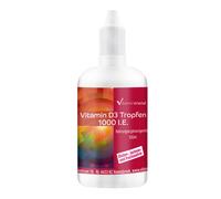 Olio di vitamina D3 - 100 ml, 1000 UI per goccia, colecalciferolo | Vitamintrend