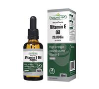 Olio di vitamina E Natures Aid 20000iu - 50 ml