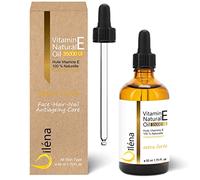 Olio di vitamina E (tocoferolo) 100% naturale Vegano, trattamento viso antietà, struccante waterproof, corpo e capelli, unghie e cuticole, crema idratante riparatrice per le mani 50 ml