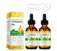 Olio di vitamina E, vitamina E, olio biologico 75.000 UI - Olio per la cura del viso, della pelle, dei capelli e delle unghie | Idratante, rigenerante e anti-invecchiamento | 60 ml (2)