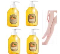 Olio Doccia Idratante *****lio di Mandorle - Lavaggio Corpo Idratante per Levigare la Seta e Ammorbidire per la Pelle Secca/Ruvida, Lenisce la Secchezza, Rafforza la Barriera della Pelle (4pcs)
