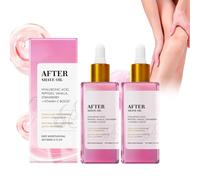 Olio Dopobarba Alla Fragola - 2 Pezzi | Idratante E Lenitivo | Previene Peli Incarniti E Irritazioni Da Rasatura | Formula Naturale, Rapido Assorbimento | Profumo Delicato Di Fragola