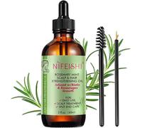 Olio Ei Rosmarino Per Capelli, 60ml Olio Rosmarino Capelli Crescita, Olio Essenziale Rosmarino, 100% Puro Biologico Nutre Olio Di Rosmarino