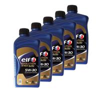 Olio Elf 5W30 Evolution R-Tech Elite 5 Lt Motore Renault RN17 ACEA C2 C3 Auto