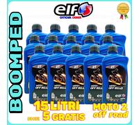 OLIO ELF MOTO 2 OFFROAD 15 LITRI per miscela Malaguti Grizzly 10 12 15ET07