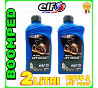OLIO ELF MOTO 2 OFFROAD 2 LITRI per miscela Malaguti Grizzly 10 12 02ET07