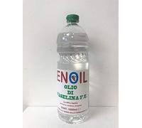 Olio Di Vaselina Pura Paraffina Liquida Inodore e Insapore F.U - 1 LT x 10 PZ