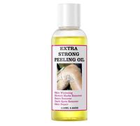 Olio esfoliante giallo, olio esfoliante per la pelle scura, forte olio esfoliante, per rimuovere la pelle morta, extra forte, soluzione esfoliante per tutti i tipi di pelle, 110 ml