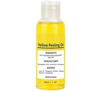 Olio esfoliante giallo,Olio esfoliante per pelle scura,Olio esfoliante forte,Olio esfoliante schiarente,Olio di Acanthosis Nigricans Peeling Olio intero Peeling Olio Giallo per Sbiancamento della