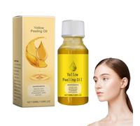Olio Esfoliante per Pelli Scure, Olio Peeling Esfoliante Corpo, Olio Esfoliante per Pelli Scure, Olio Peeling Esfoliante Corpo, Soluzione Peeling per il Corpo, Olio Peeling Giallo Idratante