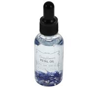 Olio Essenziale alla Rosa in Vetro Blu per Viso e Unghie | Azione Delicata e Ammorbidente, Profumo Floreale Rilassante, per Facciale e Bagno