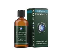 Olio Essenziale Biologico Di Eucalipto Citriodora Mystic Moments 100ml