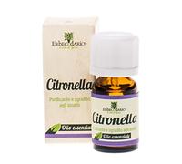 Olio Essenziale Citronella 100% Naturale, Olio essenziale per diffusori Sgradito agli Insetti, Olio essenziale cosmetico per Concentrazione e Cura dei Capelli Grassi - Flacone da 8ml