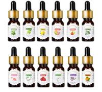 Olio Essenziale con Contagocce per Umidificatore 10ml in Plastica | Solubile in Acqua, per Dispositivi di Aromaterapia, Ufficio e Caffetteria, Aiuta a Creare Atmosfera