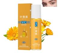 Olio Essenziale Contorno Occhi Luteina Antirughe, Siero Rollerball con Essenziale Vitamina C Donna e Uomo, Rimozione Occhiaie, Miglioramento Borse, Fluidi Cura della Pelle del Viso e degli Occhi
