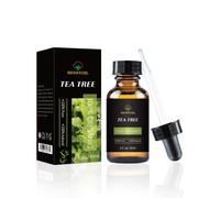 Olio essenziale dell'albero del tè 100% organico puro e non diluito, unghie e ca