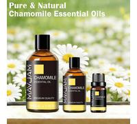 Olio essenziale di camomilla MAYJAM 10/30/100ml, olio aromaterapico premium per diffusore, umidificatore, fai da te candele, cura della pelle e dei capelli, yoga, deodorante per ambienti, regalo ideal