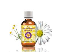 Olio essenziale di camomilla tedesca (Matricaria recutita) per il massaggio d...