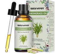 Olio Essenziale Di Citronella 100ML Grado Terapeutico, Naturale, Aroma Diffusore