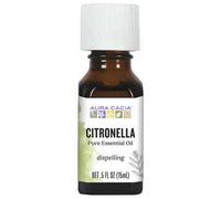Aura Cacia Olio Essenziale Di Citronella (Cymbopagon Nardus) 0.5 Fl Oz