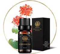 Olio essenziale di geranio aromaterapia,olio essenziale al profumo di geranio puro al 100% per diffusore, umidificatore,Terapeutico Grade Geranio Aromaterapia Olio essenziale di fragranza 0,33oz-10ml