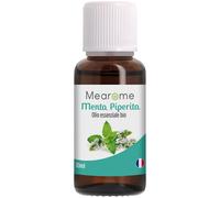 Olio Essenziale di Menta Piperita | 100% Puro e Bio | Contro Alitosi e Mal di Te