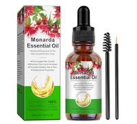 Olio essenziale di Monarda, olio essenziale nutriente e anti-invecchiamento, riduce l'acne facciale, promuove la crescita dei capelli e la salute delle unghie, allevia allergie cutanee e prurito, per