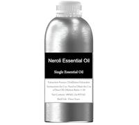 Olio essenziale di neroli puro al 100% per aromaterapia, diffusori, cura della pelle, produzione di sapone per candele, olio di neroli biologico di grado terapeutico, olio profumato naturale(500ml)