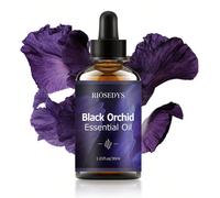 Olio essenziale di orchidea nera con aroma rinfrescante, olio profumato premium idratante per massaggi, diffusori e umidificatori - unisex, tutti i tipi beige chiaro, estratti naturali, un must per gl