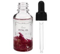 Olio Essenziale di Rosa per Chioma e Corpo, Idratante, Vetro | Fragranza Floreale, Uso Multifunzione per Trattamento Chioma e Routine Bellezza, Colore Rosso
