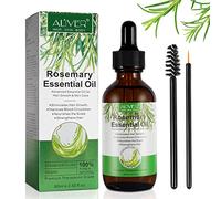 Olio Essenziale Di Rosmarino Per La Crescita Dei Capelli - 100% Puro Biologico Per Sopracciglia E Ciglia, Cura Della Pelle, Nutre Il Cuoio Capelluto, Stimola La Crescita Dei Capelli 60Ml