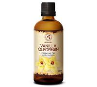 Olio Essenziale di Vaniglia Oleoresin 100ml - Vanilla Planifolia - 100% Puro per Diffusori di Aromaterapia - Cura Della Pelle e Capelli - Profumo di Vaniglia