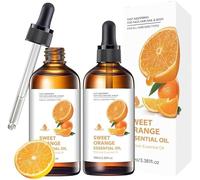 Olio essenziale illuminante all'arancia per il viso, siero viso antietà, olio da massaggio aromaterapico naturale, schiarisce le macchie scure e può essere utilizzato per massaggi e cura della pelle