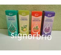 Olio essenziale menta just + essenza limone + arancio + lavanda essenze oli bio