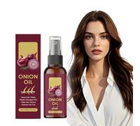 Olio Essenziale per Capelli alla Cipolla, Nutre Delicatamente il Cuoio Capelluto e Idrata i Capelli Giornalmente, Leggero e Non Appiccicoso(2pcs)