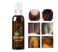 Olio essenziale per capelli - Essenza per capelli He Shou Wu,Essenza per capelli anti-diradamento da 100 ml, essenza nutriente anti-perdita per capelli secchi e danneggiati e per la crescita Fanelod