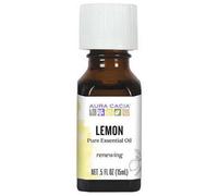Olio Essenziale Puro Al 100% Limone 0.5 Oz Di Aura Cacia