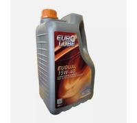 OLIO EURO LUBE EUDUAL 15W-40 4L LUBRIFICANTE MINERALE PER TUTTE LE TIPOLOGIE DI