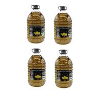 Olio extra vergine di oliva biologico varietà Eco Vallés picual. Olio EVO biologico dell'Andalusia, sapore intenso, estrazione a freddo, filtrato, confezione da 4 x 5 litri