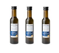 Olio Extra Vergine di Oliva - Flacone da 250 ml - Confezione da 3 - Ottenuto con Processi Meccanici - Adatto per Condimenti, Condimenti e Frittura - Senza Glutine - Prodotto Gourmet di Origine