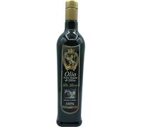 Olio Extravergine Di Oliva Evo 100% Italiano Monocoltura Carolea Estratto a Freddo Made In Calabria De Luca L'eccellenza Italiana Che Fa Sognare Il Mondo (750ml)