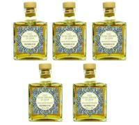 Olio Extravergine Di oliva Italiano Estratto A Freddo 5 Bottiglie Versatore 250