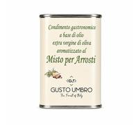 OLIO EXTRAVERGINE d'OLIVA AROMATIZZATO per ARROSTI 250ml - CONDIMENTO GUSTOUMBRO