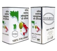 Olio extravergine d'oliva Biologico 2 Litri - Mono Varietale Biancolilla 2024 Italiano (Trasporto Gratuito in Italia) Olio Fruttato Medio