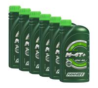 Olio FANFARO M-4T+10W-40 Api Sl 6x 1 Litro per Sachs Suzuki Triumph Yamaha