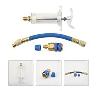 Olio Farbstoff-Injektor 30 ML Con Low-Side-Schnellkupplungsadapter 1/4 SAE X4T7