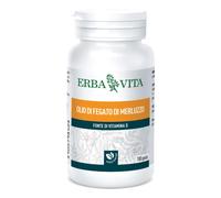 ErbaVita Perle Olio di Fegato di Merluzzo Integratore Alimentare 100 Perle