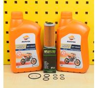 Olio Filtro Guarnizioni per BMW G450X Motore Cambio Set Repsol Fuoristrada 10w40